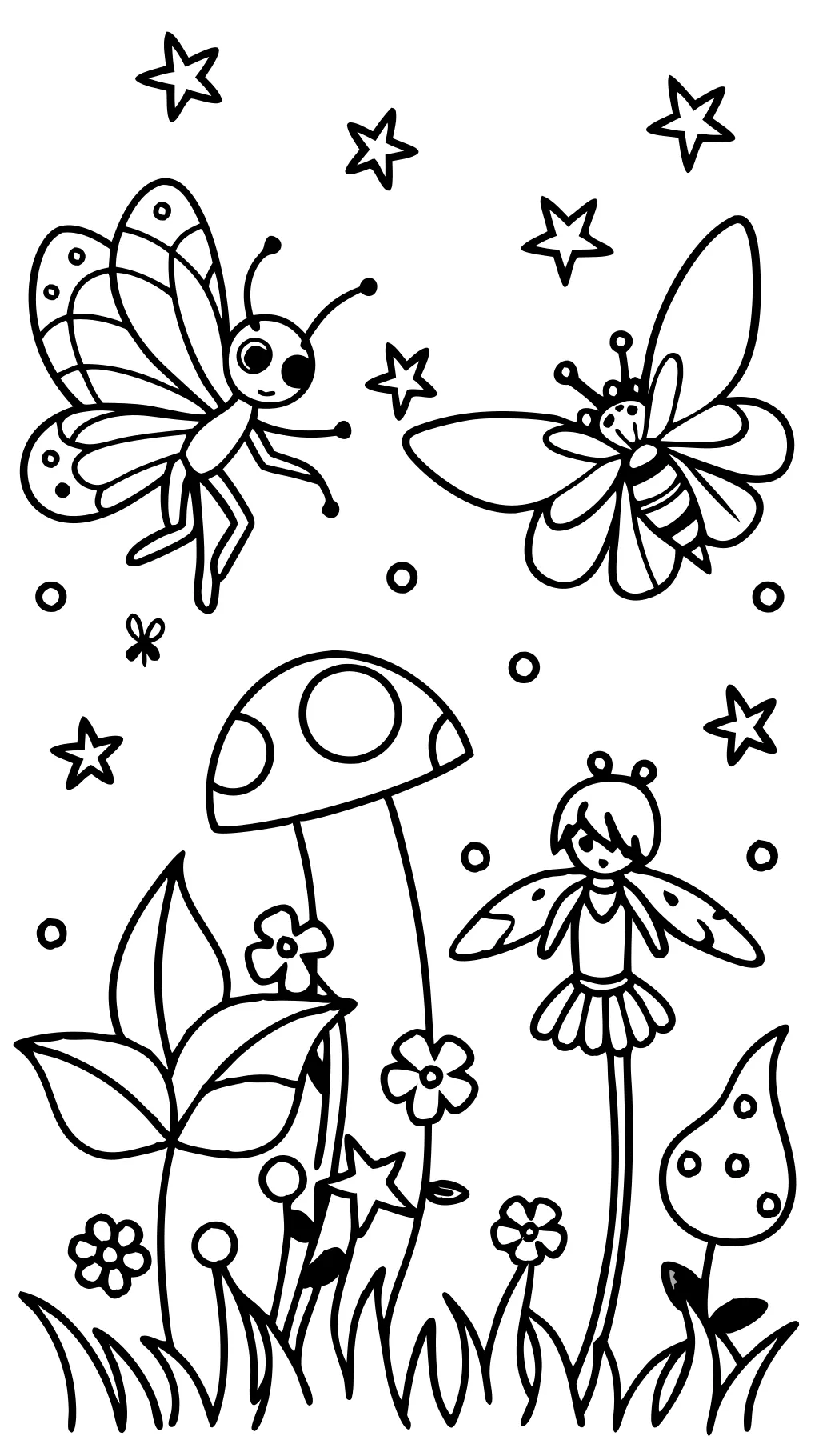 coloring pages fairies